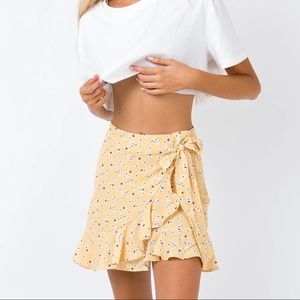 Princess Polly Floral Mini Skirt